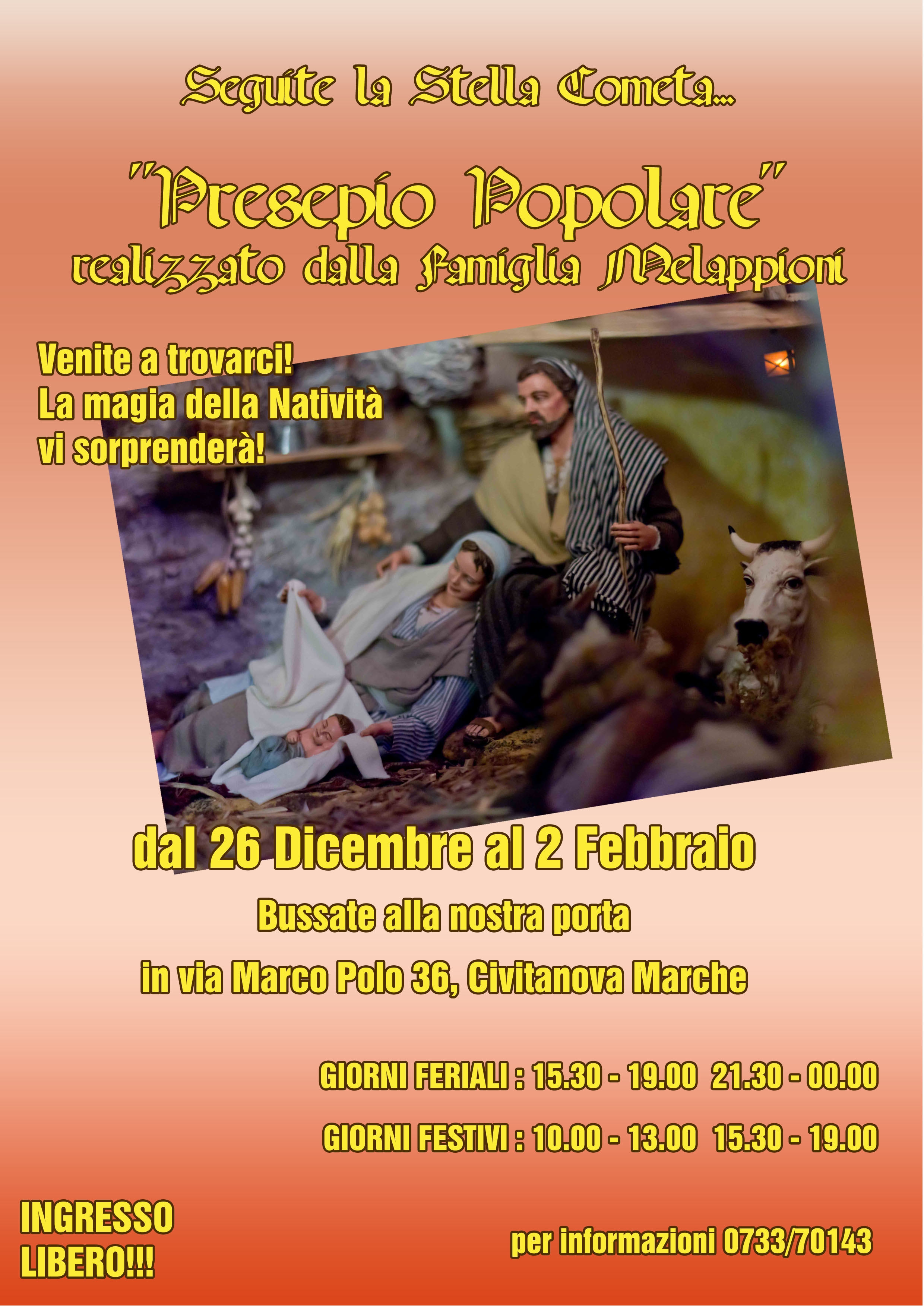 Locandina presepe 2014